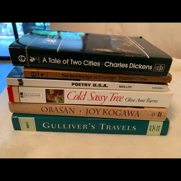 Other - SOLD Six paperbacks